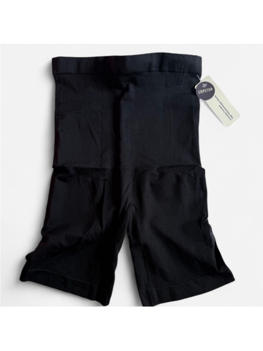 Empetua by Shapermint Black High-Waisted Shapewear Shorts XL/XXL